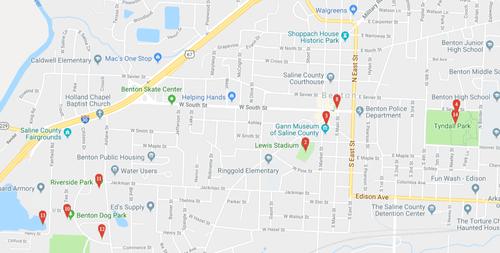 City Park Map